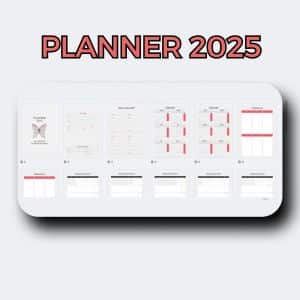 Planner 2025 para Imprimir: O Modelo PERFEITO para Transformar Sua Rotina!