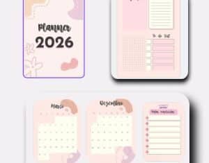 Planner 2026 Gratuito! O Guia Completo para um Ano Organizado e Sem Estresse